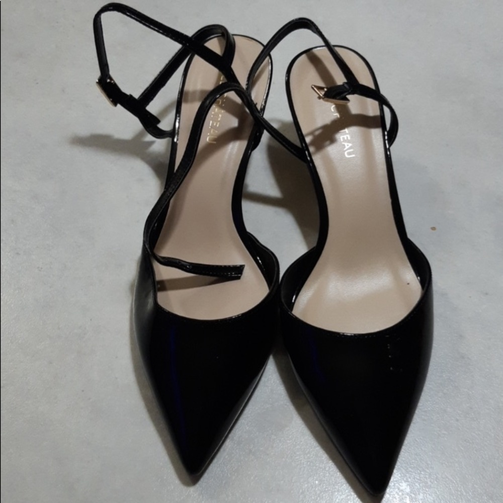 🆕 LE CHATEAU Black Patent Heels!!!NWT!!!